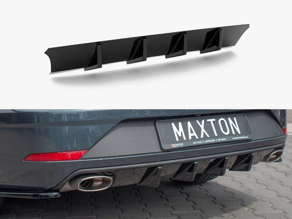 Maxton Rear Valance V.1 Seat Leon Cupra Sportstourer Mk3 Facelift