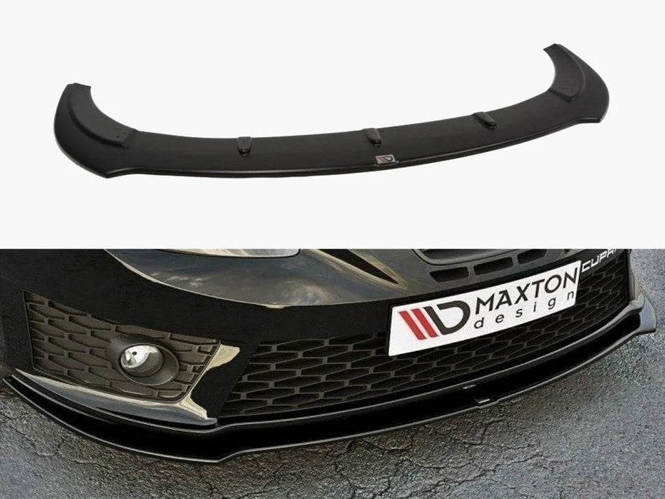 Maxton Front Splitter V.1 Seat Leon Mk2 Cupra / FR Facelift