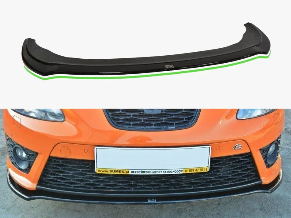 Maxton Front Splitter V.2 Seat Leon Mk2 Cupra / FR (Facelift)