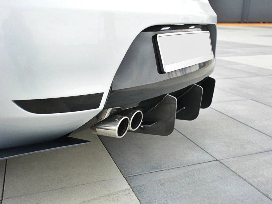 Maxton Rear Diffuser & Rear Side Splitters V.2 Seat Leon MK2 Cupra/fr (2005-2012)
