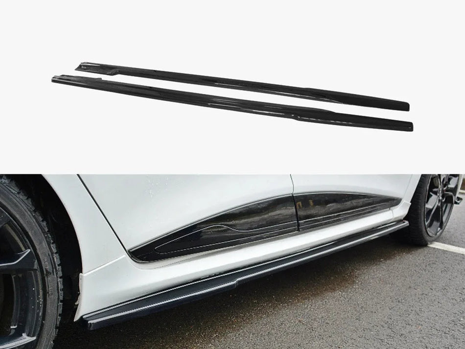 Maxton Side Skirts Splitters Renault CLIO MK4 RS (2013-2019)