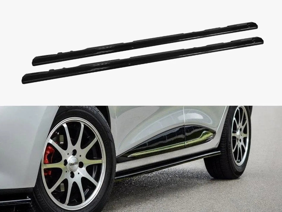 Maxton Side Skirts Diffusers Renault CLIO MK4 Standard (2012-2016)