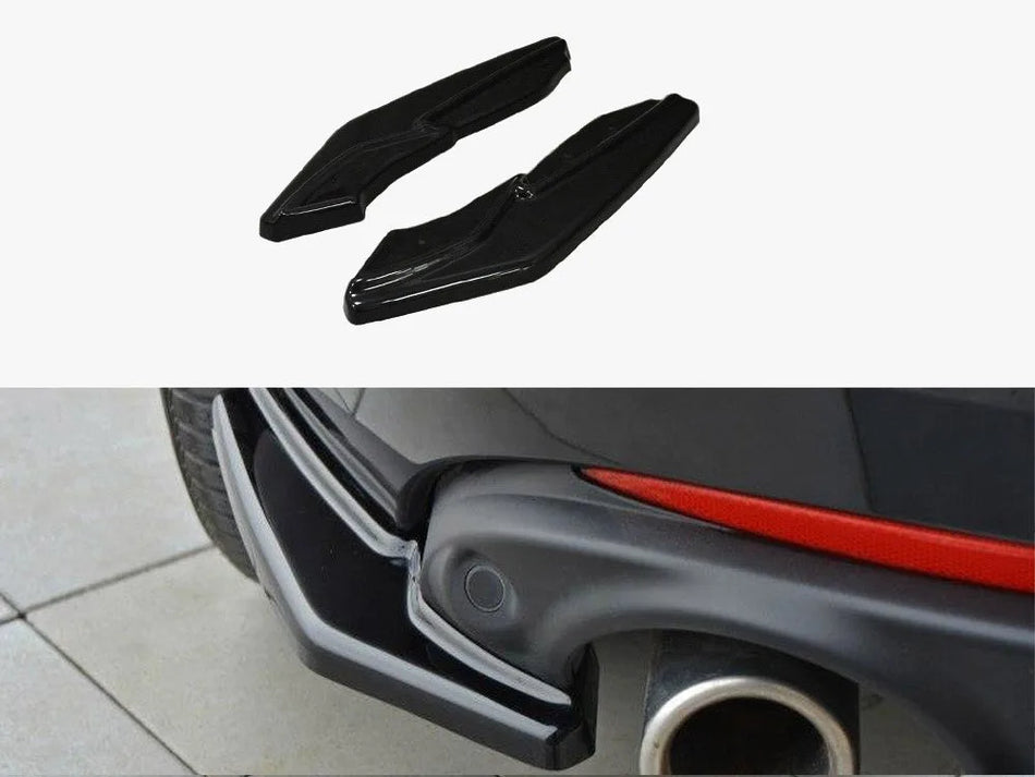 Maxton Rear Side Splitters Renault Laguna MK 3 Coupe (2008-2015)