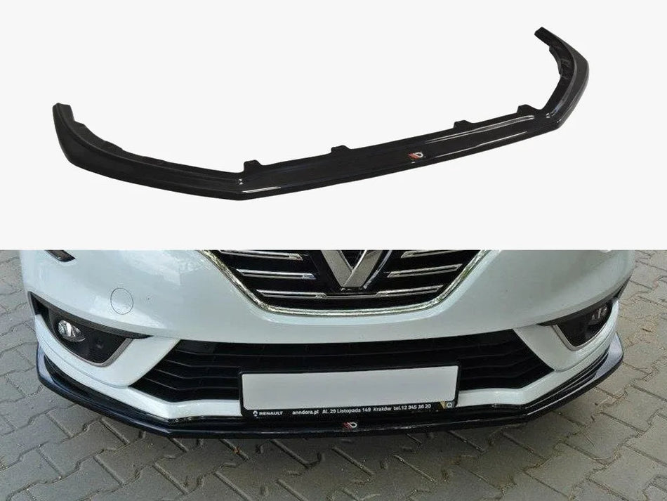 Maxton Front Splitter Renault Megane MK4 Hatchback (2016-UP)