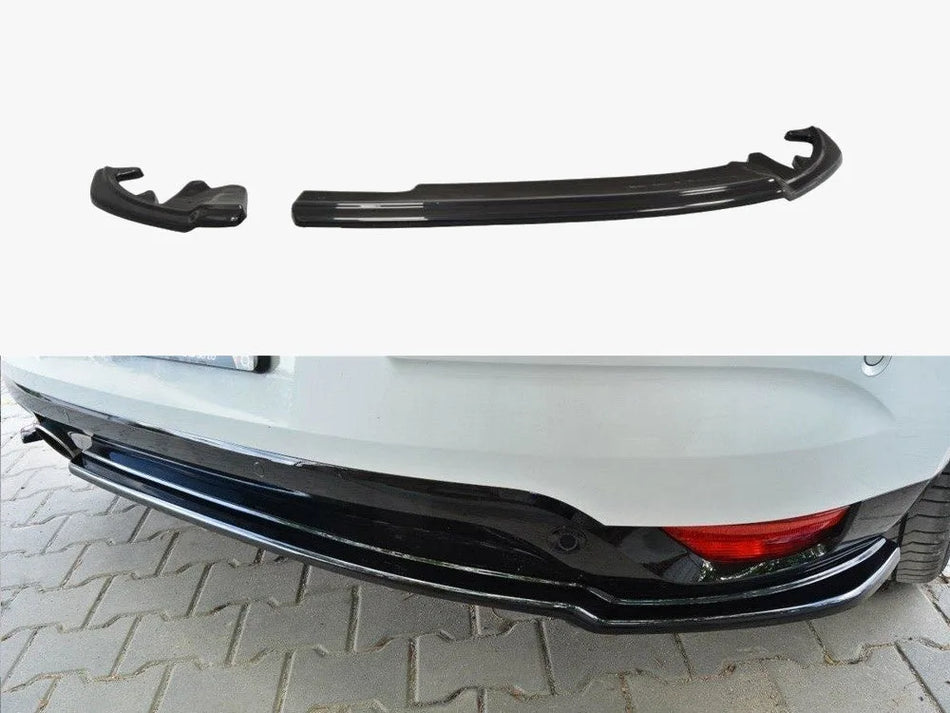 Maxton Rear Side Splitters Renault Megane Mk4 Hatchback - Textured