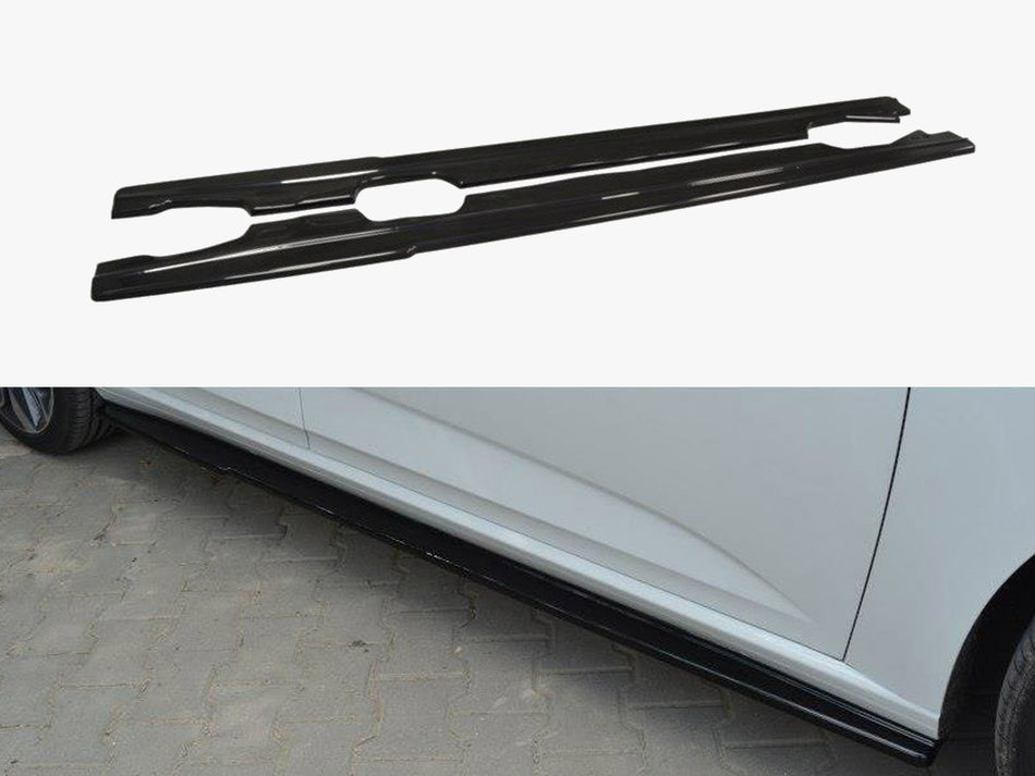 Maxton Side Skirts Diffusers Renault Megane MK4 Hatchback (2016-UP)