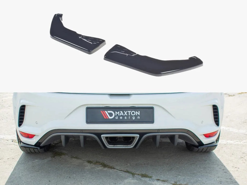 Maxton Rear Side Splitters Renault Megane MK4 RS (2018-2020)