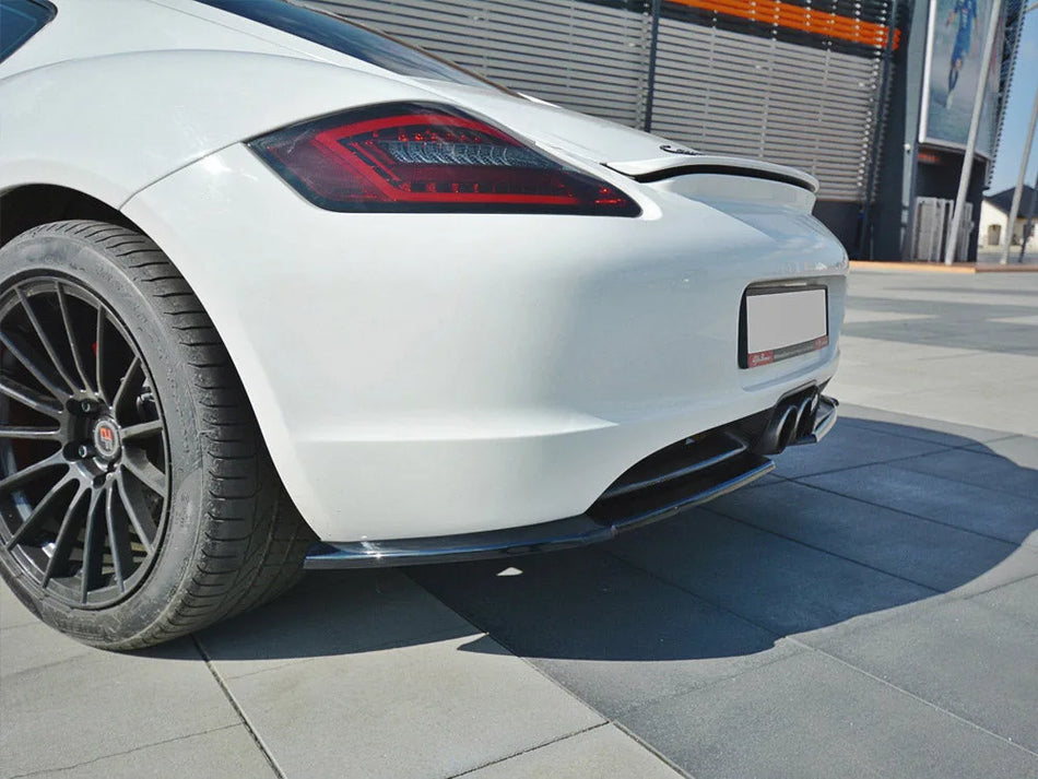 Maxton Rear Side Splitters Porsche Cayman S 987C (2006-2009)