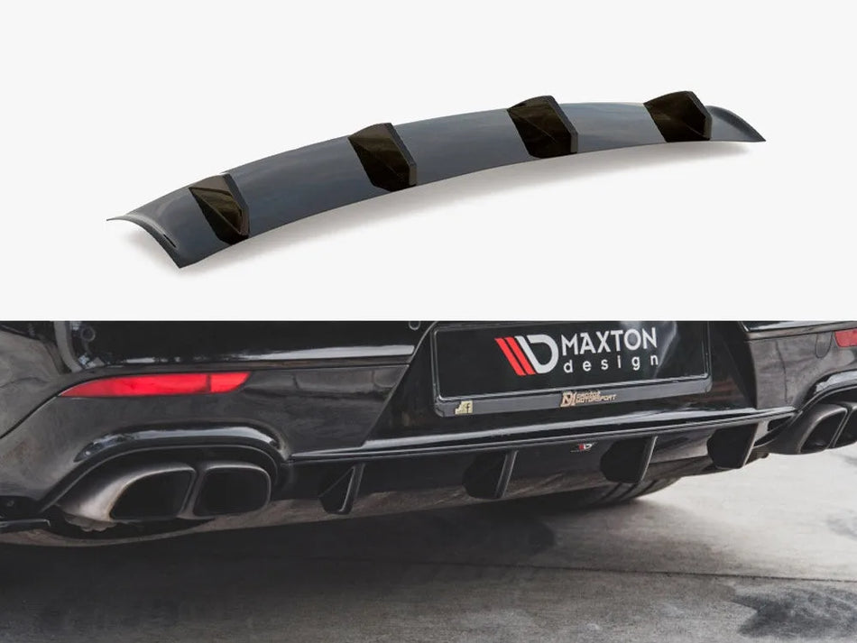 Maxton Rear Valance Porsche Panamera Turbo 970 Facelift (2013-2016)