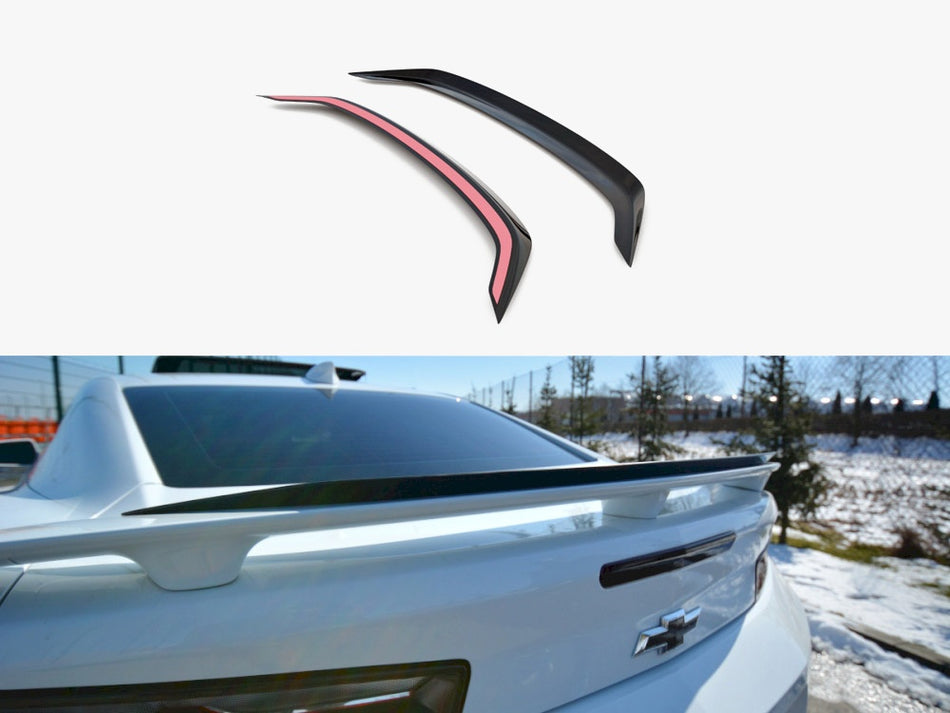 Maxton Spoiler CAP Chevrolet Camaro 6TH-GEN. Phase-i 2SS Coupe (2016-2018) - Carbon Look