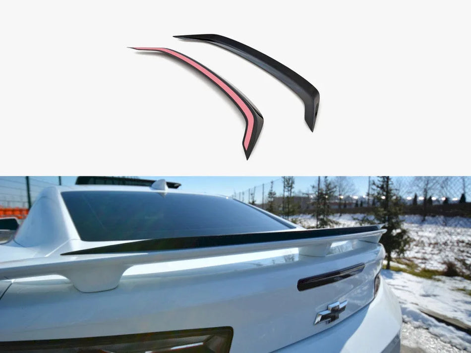 Maxton Spoiler CAP Chevrolet Camaro 6TH-GEN. Phase-i 2SS Coupe (2016-2018) - Carbon Look
