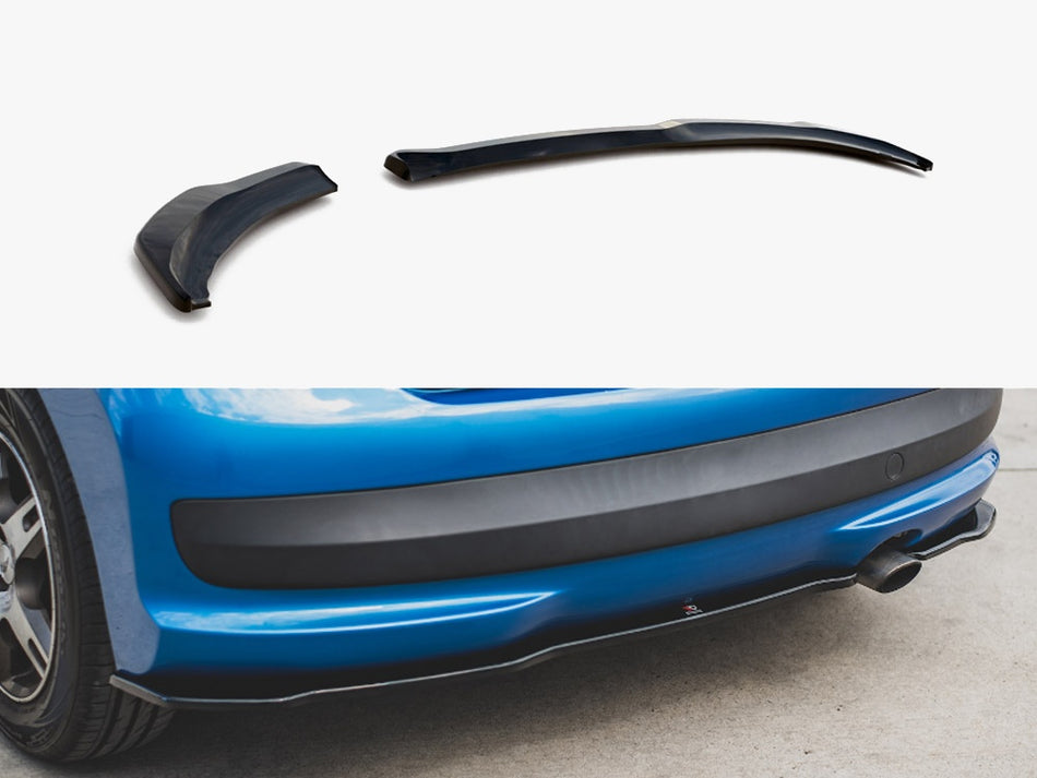 Maxton Rear Side Splitters Peugeot 207 Sport