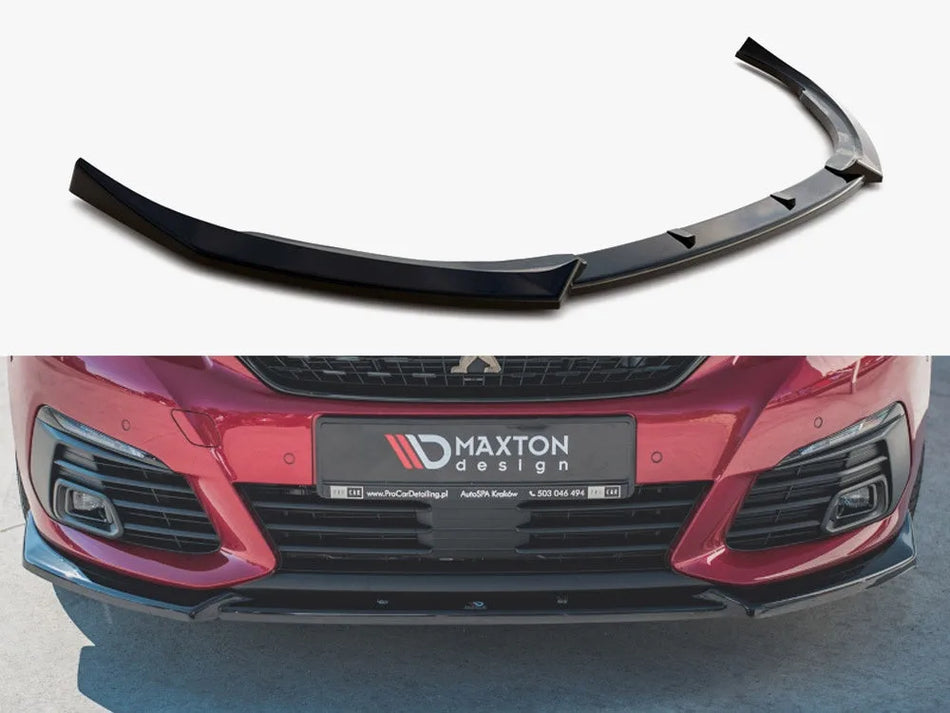 Maxton Front Splitter V.1 Peugeot 308 GT Mk2 Facelift