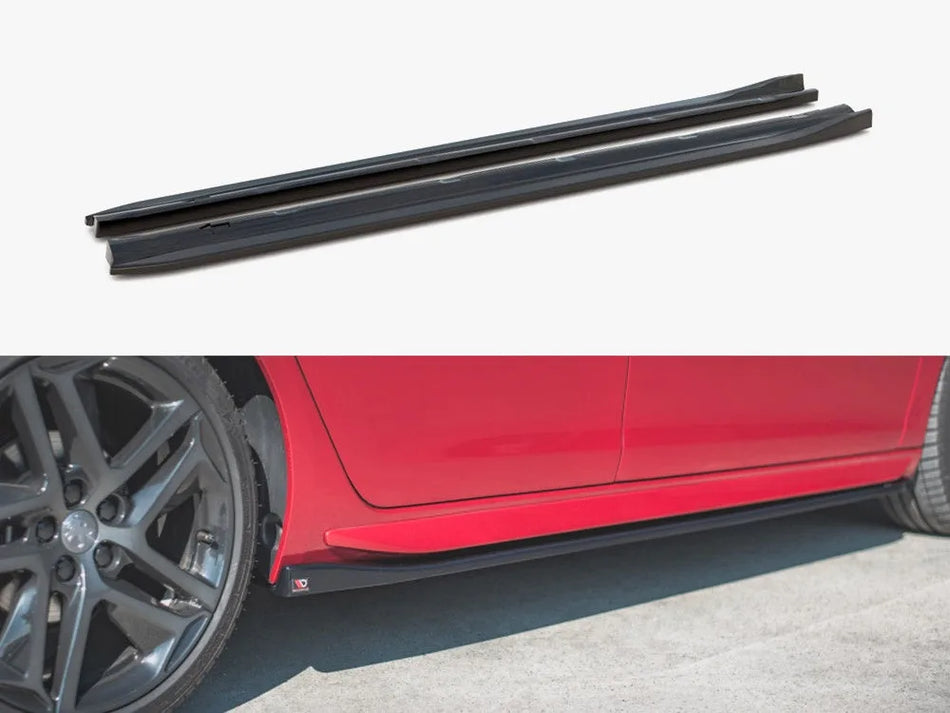 Maxton Side Skirts Diffusers Peugeot 308 GT Mk2 Facelift (2017-)