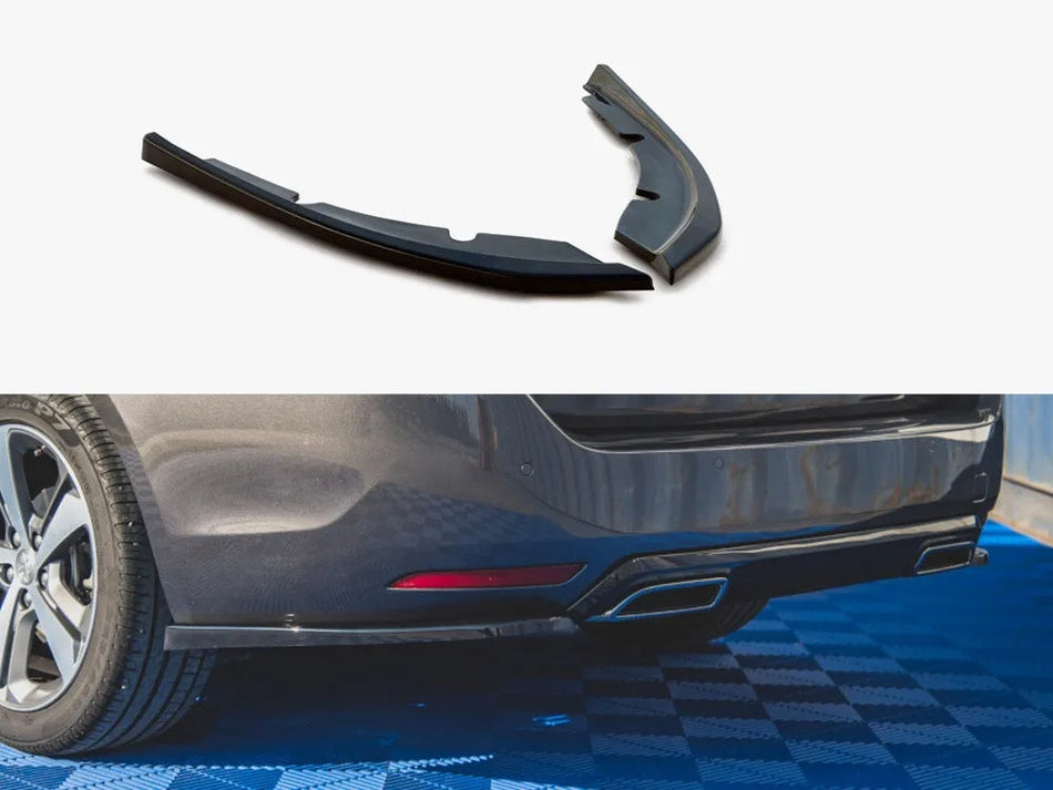 Maxton Rear Side Splitters Peugeot 308 SW Mk2 Facelift