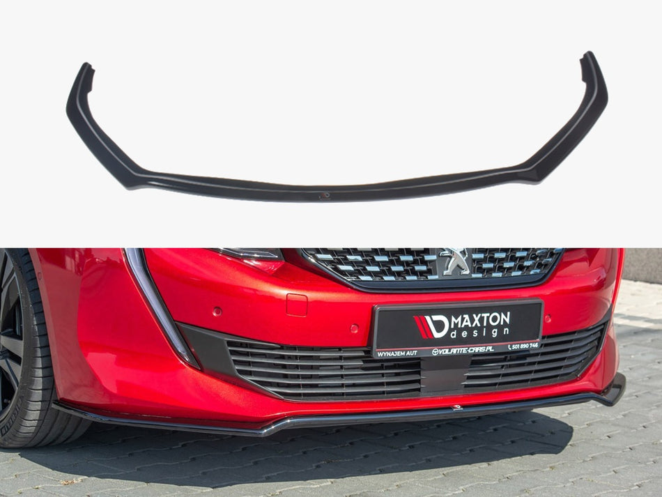 Maxton Front Splitter V.1 Peugeot 508 Mk2 - Carbon Look