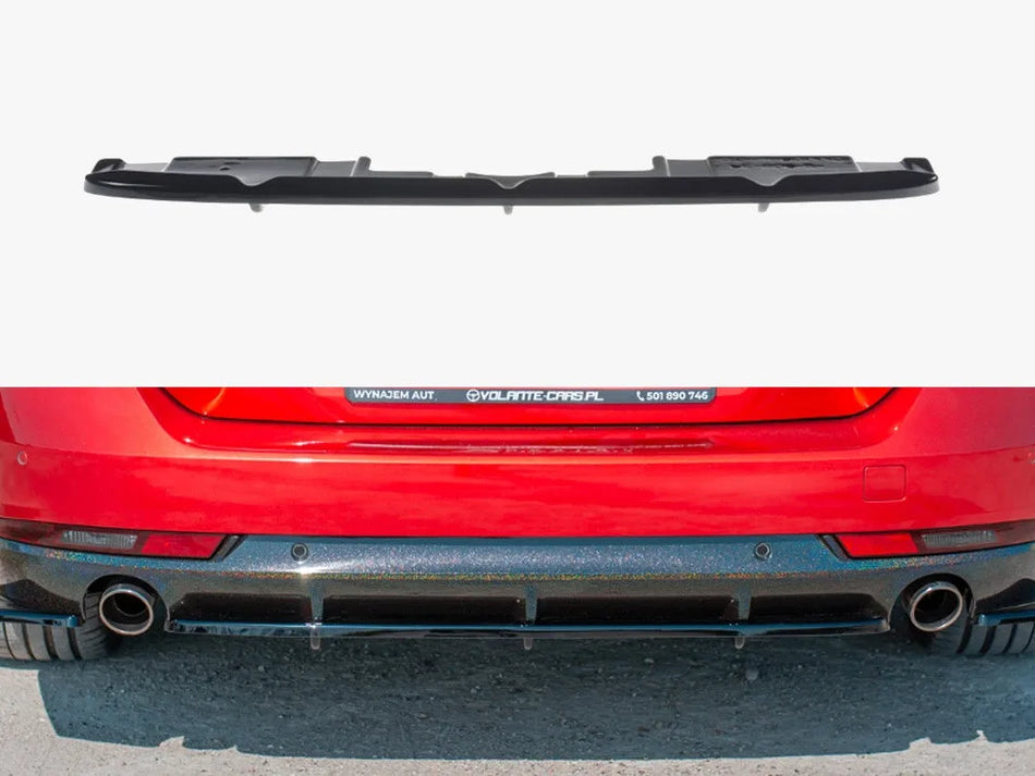 Maxton Rear Splitter (Vertical Bars) Peugeot 508 Petrol Mk2