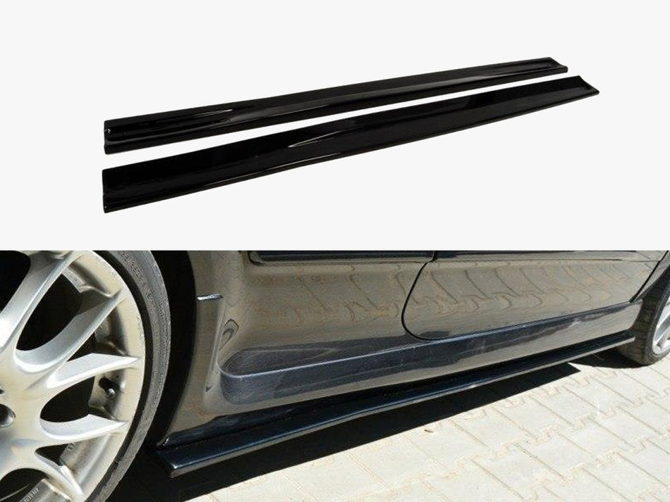 Maxton Side Skirts Diffusers Opel Astra H (For OPC / VXR)