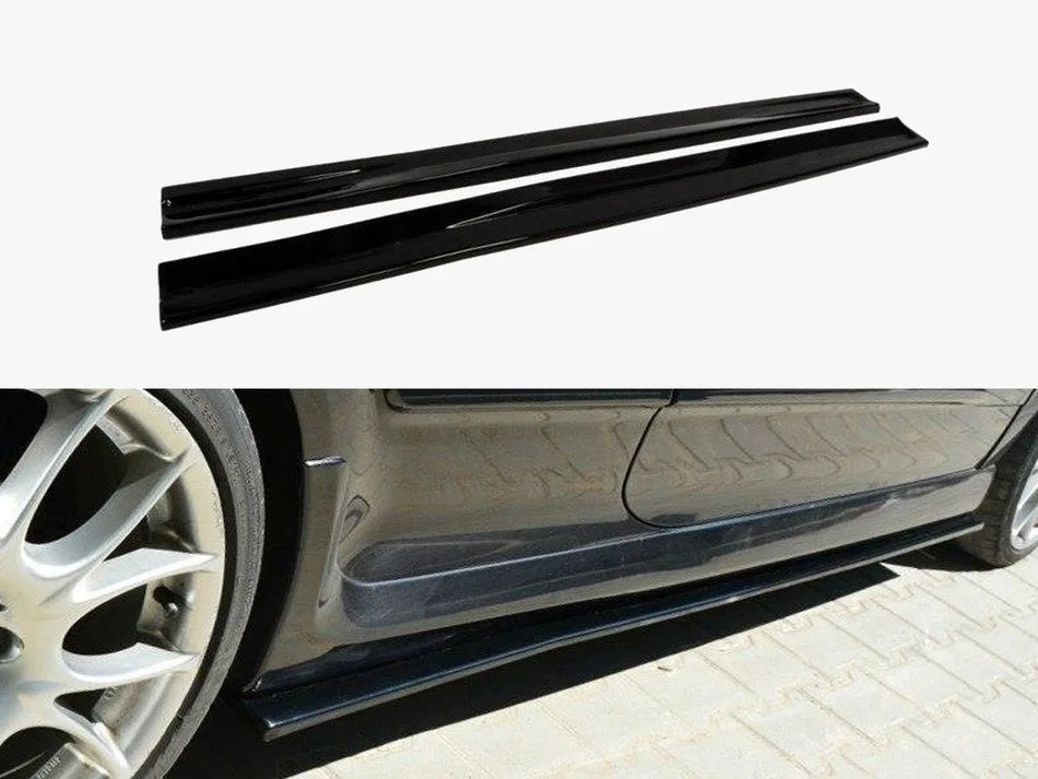 Maxton Side Skirts Diffusers Opel Astra H (For OPC / VXR)
