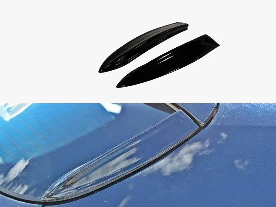 Maxton Rear Side Spoiler Extension Opel Astra H (For OPC / VXR)
