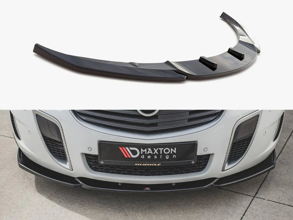 Maxton Front Splitter V2 Opel/vauxhall Insignia MK1 Vxr/opc Facelift (2013-2017)