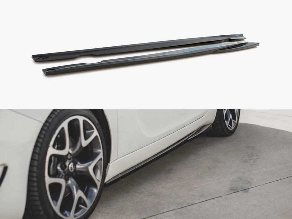 Maxton Side Skirts Diffusers Opel / Vauxhall Insignia Mk1 OPC