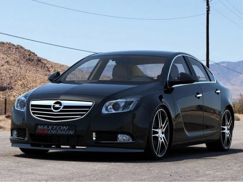 Maxton Front Splitter Opel Insignia MK1 Preface Model - Carbon Look