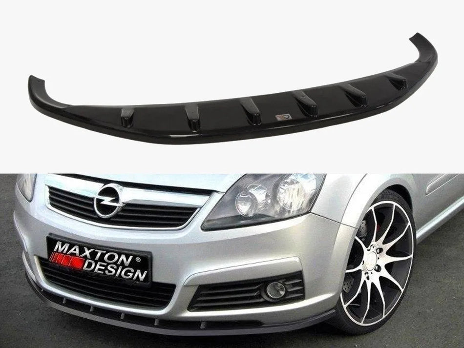 Maxton Front Splitter Opel Zafira B (Preface) - Carbon Look