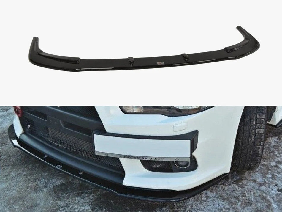 Maxton Front Splitter V.1 Mitsubishi Lancer EVO X (2007-2015)
