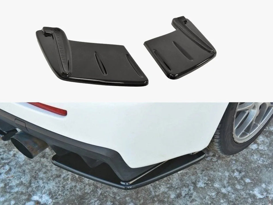 Maxton Rear Side Splitters Mitsubishi Lancer EVO X (2007-2015)