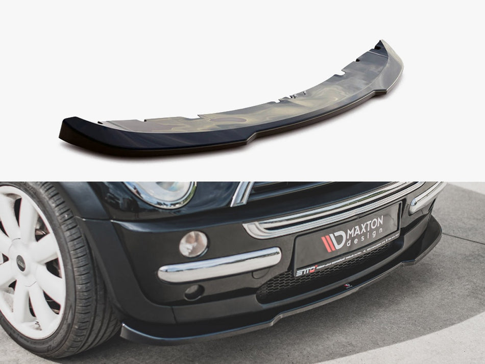 Maxton Front Splitter Mini Cooper / ONE R50 - Carbon Look