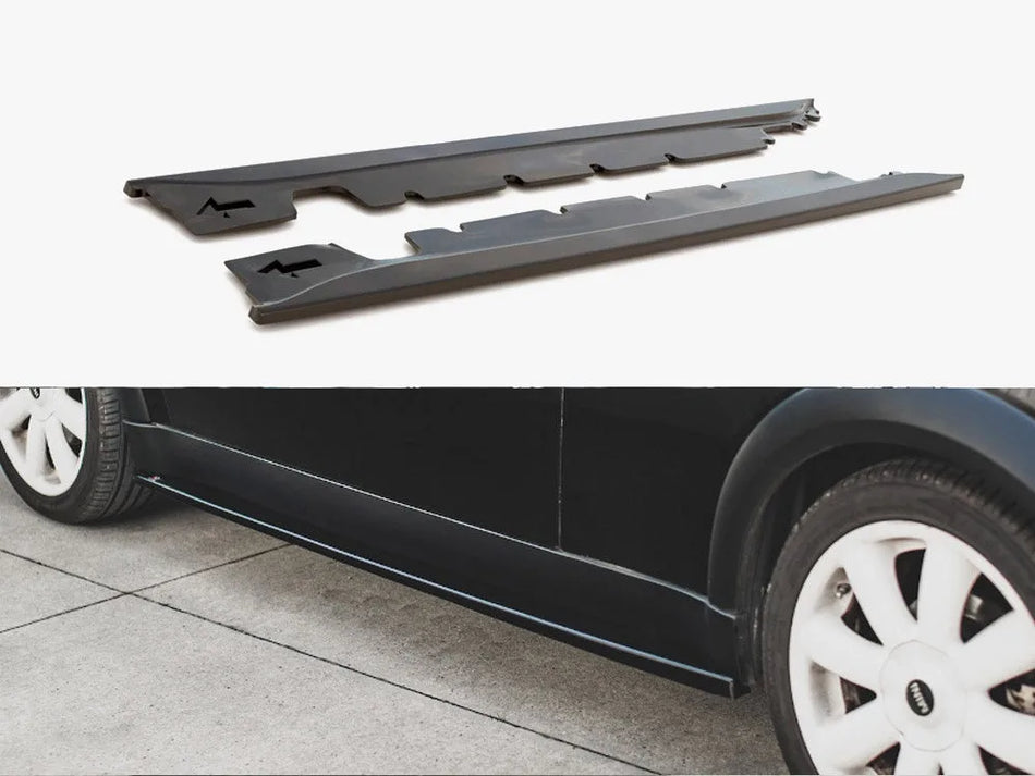 Maxton Side Skirts Splitters Mini Cooper/ ONE R50 (2001-2006)