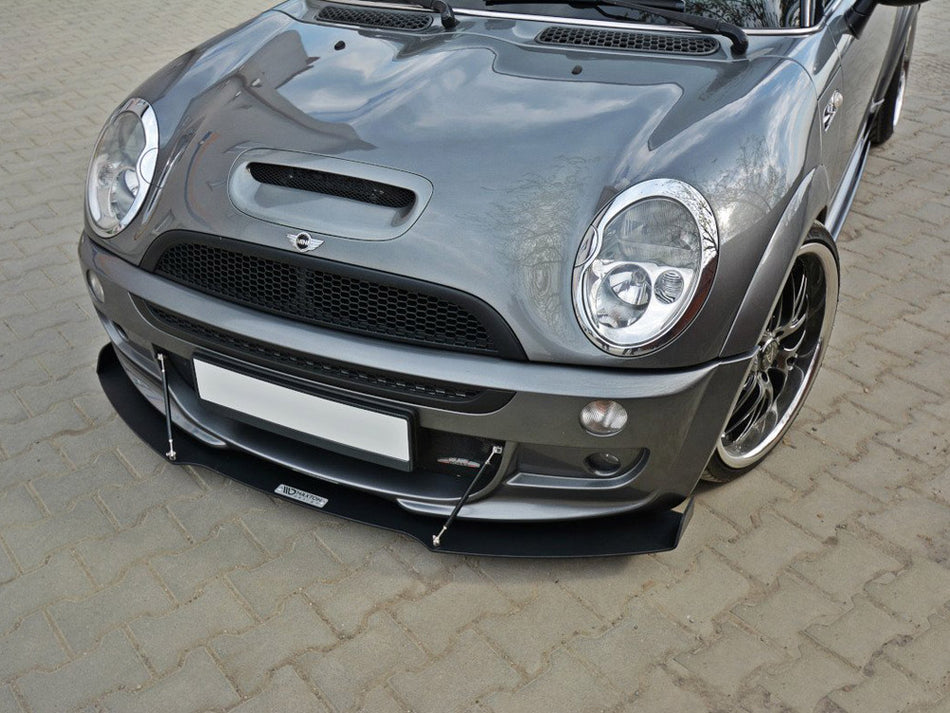 Maxton Front Racing Splitter Mini R53 Cooper S JCW (2003-2006)