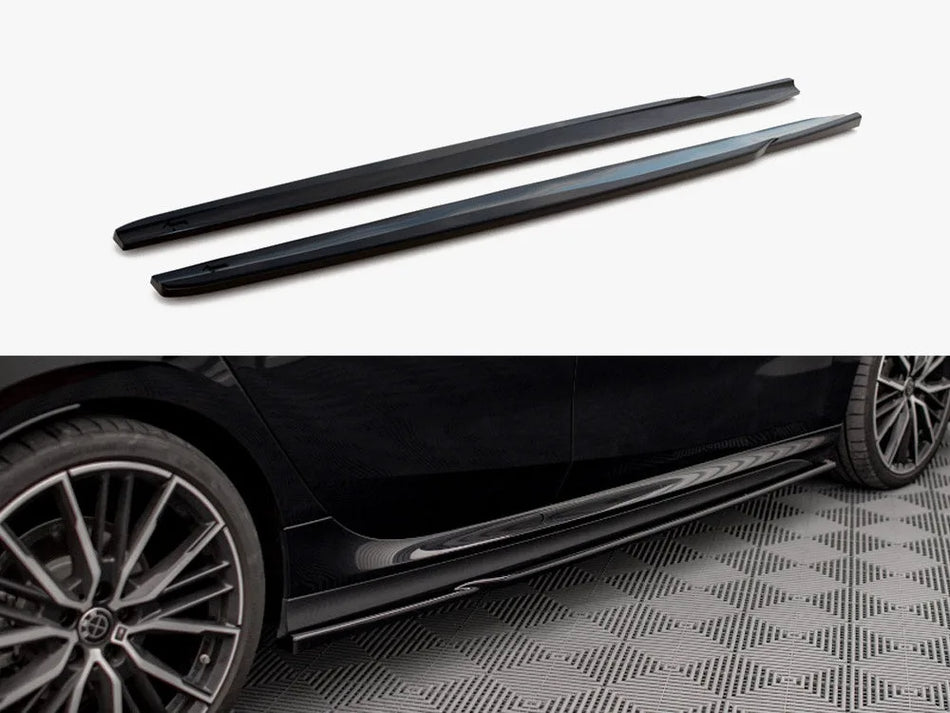 Maxton Side Skirts Diffusers V.1 Bmw 2 GRAN Coupe M-pack / M235I F44 (2019-)