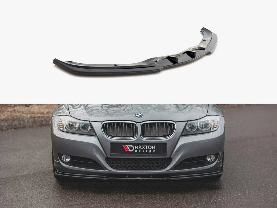 Maxton Front Splitter V2 Bmw 3 Series E91 Facelift (2008-2011)