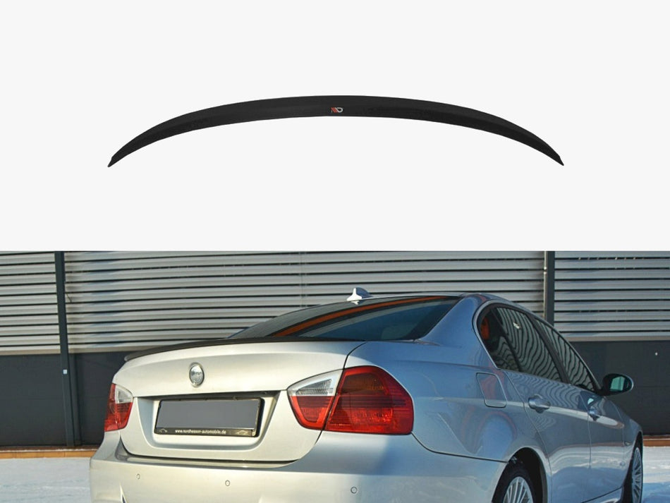 Maxton Spoiler CAP BMW 3 E90 M-Sport - Carbon Look