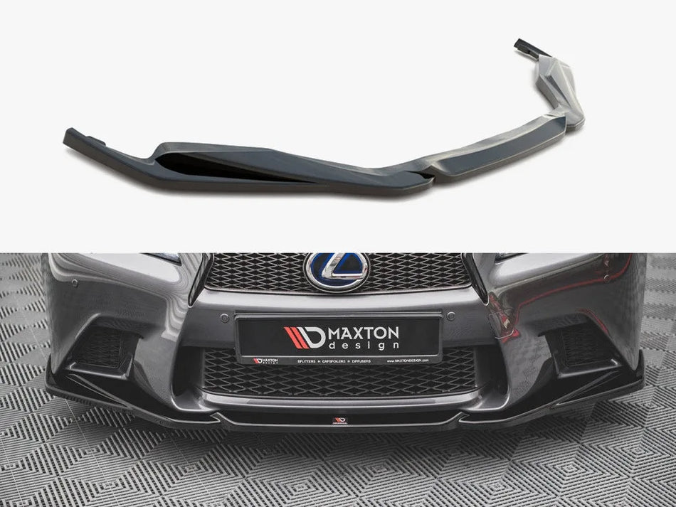 Maxton Front Splitter V.2 Lexus GS F Sport MK4 (L10) (2012-2015)