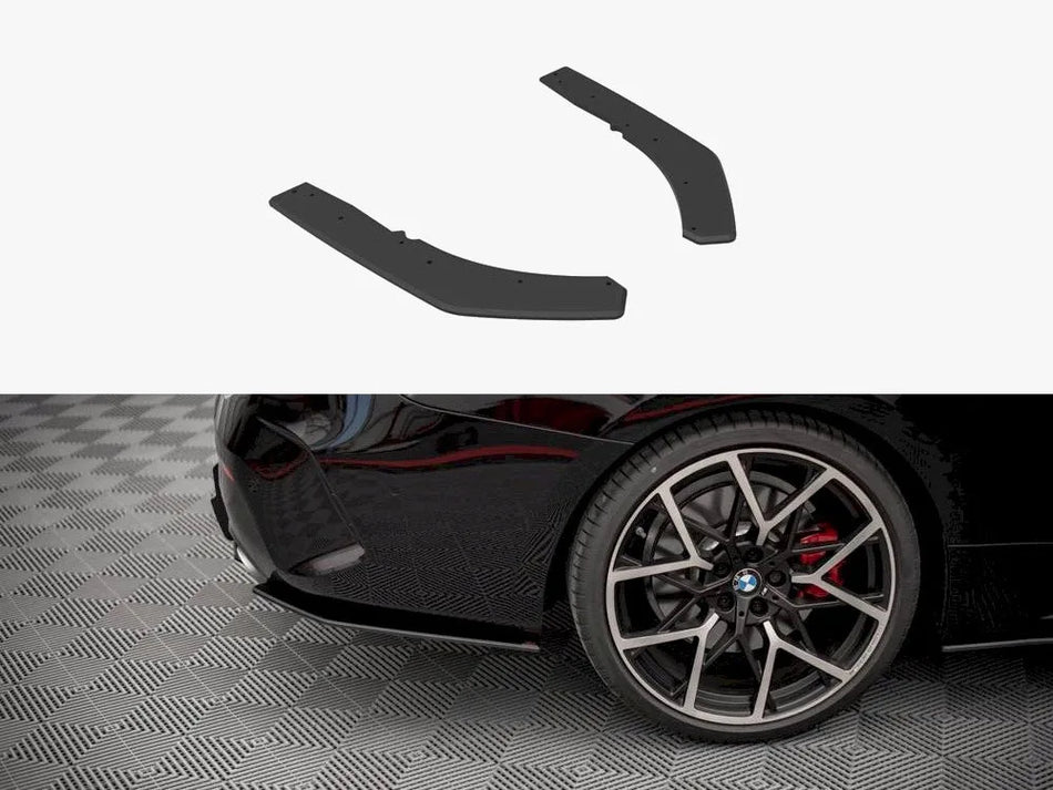 Maxton Street PRO Rear Side Splitters BMW 4 M-Pack G22 / G23 / G22 Facelift / G23 Facelift