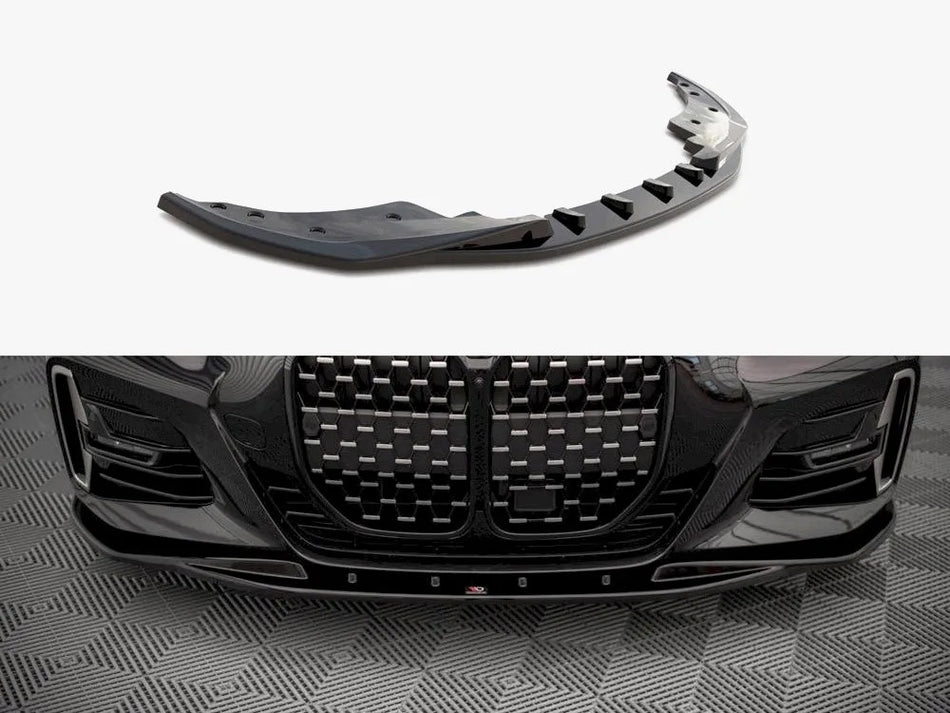 Maxton Front Splitter V.1 BMW 4 M-Pack / M440i G22 / G23 / G22 Facelift / G23 Facelift