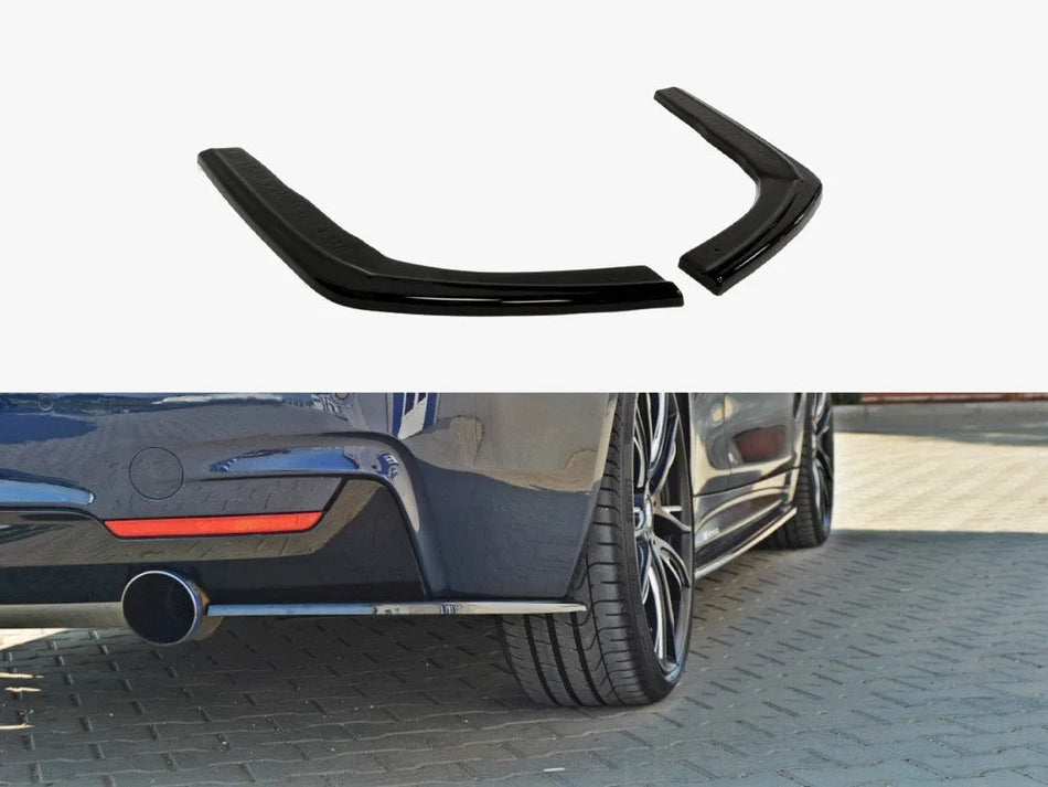 Maxton Rear Side Splitters V.1 BMW 4 Coupe / Gran Coupe M-Sport F32 / F36