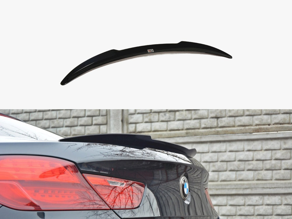 Maxton Spoiler CAP BMW 6 Gran Coupe M-Sport - Textured