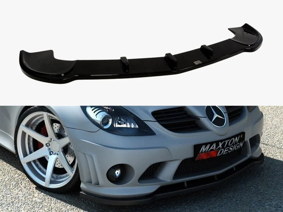 Maxton Front Splitter Mercedes SLK R171 (For ME-SLK-R171-AMG204-F1)