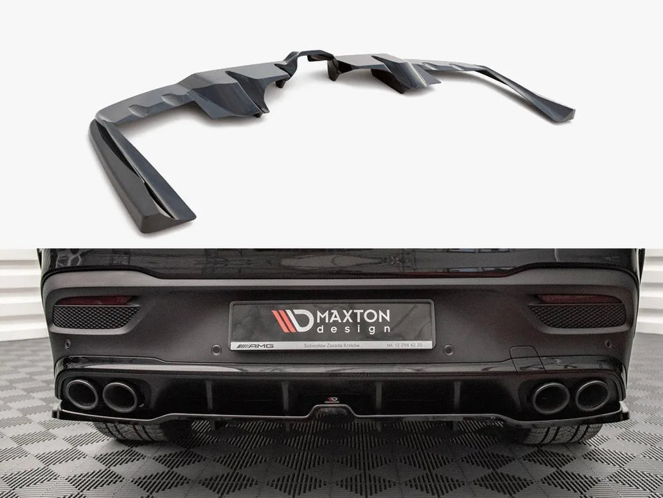 Maxton Rear Splitter (Vertical Bars) Mercedes-AMG GLE 53 Coupe C167 / C167 Facelift