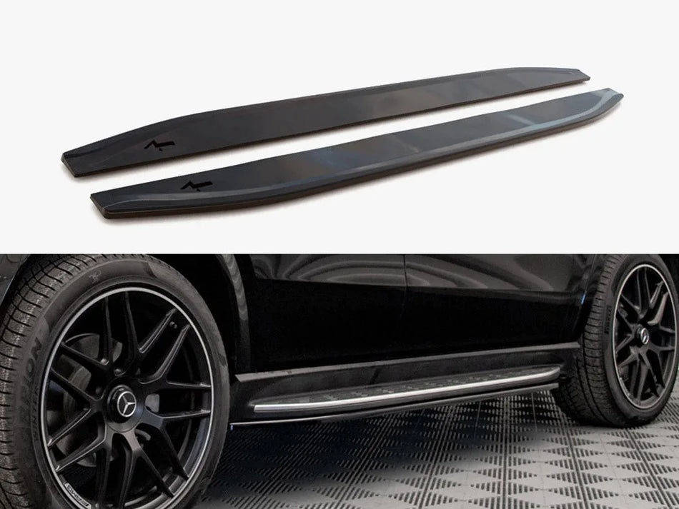 Maxton Side Skirts Diffusers V.2 Mercedes-AMG / AMG-Line GLE Coupe C167 / C167 Facelift