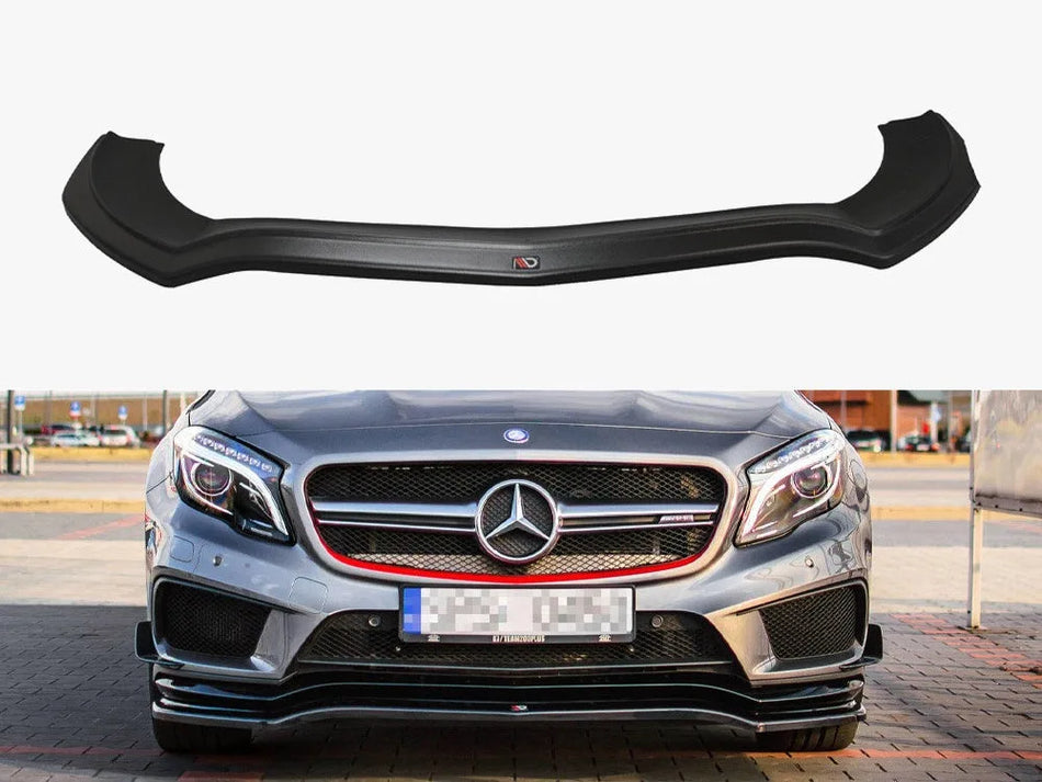 Maxton Front Splitter Mercedes-benz GLA 45 AMG SUV (X156) Pre-facelift (2014-2017)