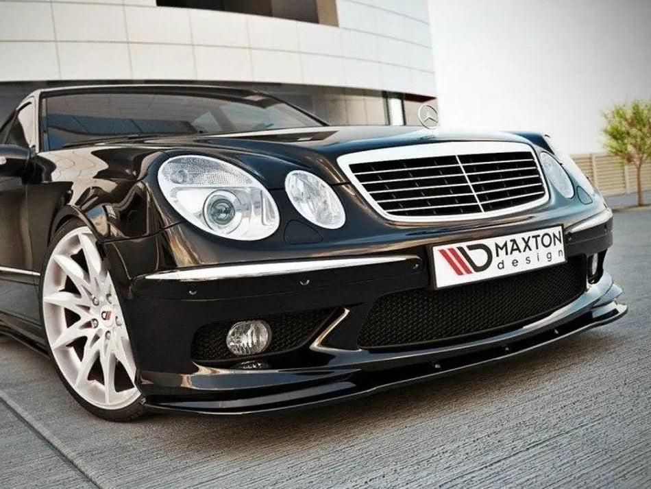 Maxton Front Splitter Mercedes E W211 AMG Preface