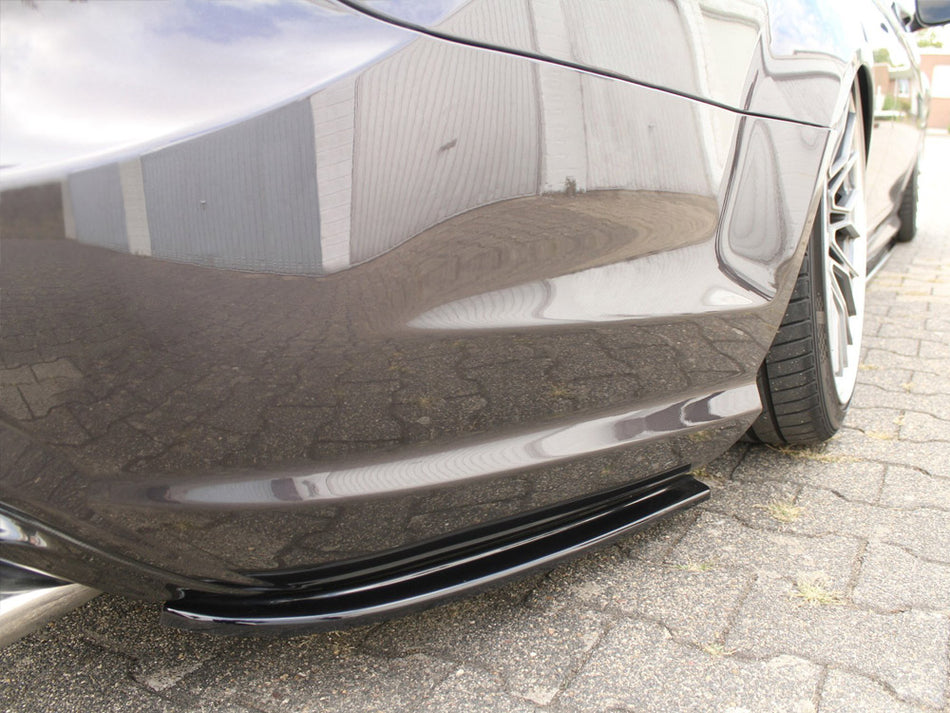 Maxton Rear Side Splitters Mercedes CL 500 C216 Amgline (2006-2010) - Carbon Look