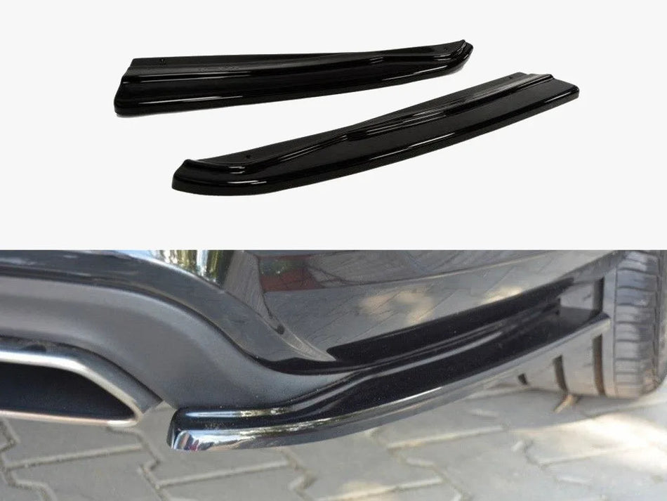 Maxton Rear Side Splitters Mercedes CLS C218 Amg-line (2011-2014) - Carbon Look