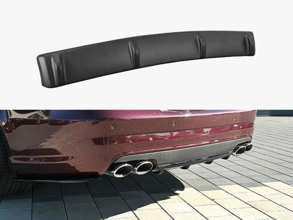 Maxton Rear Valance Mercedes CLS C219 55 AMG (2004-2006) - Carbon Look