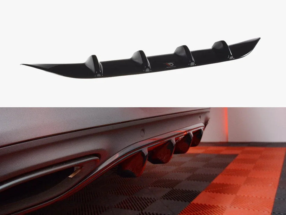 Maxton Rear Valance Mercedes C-Class AMG-Line Coupe W205